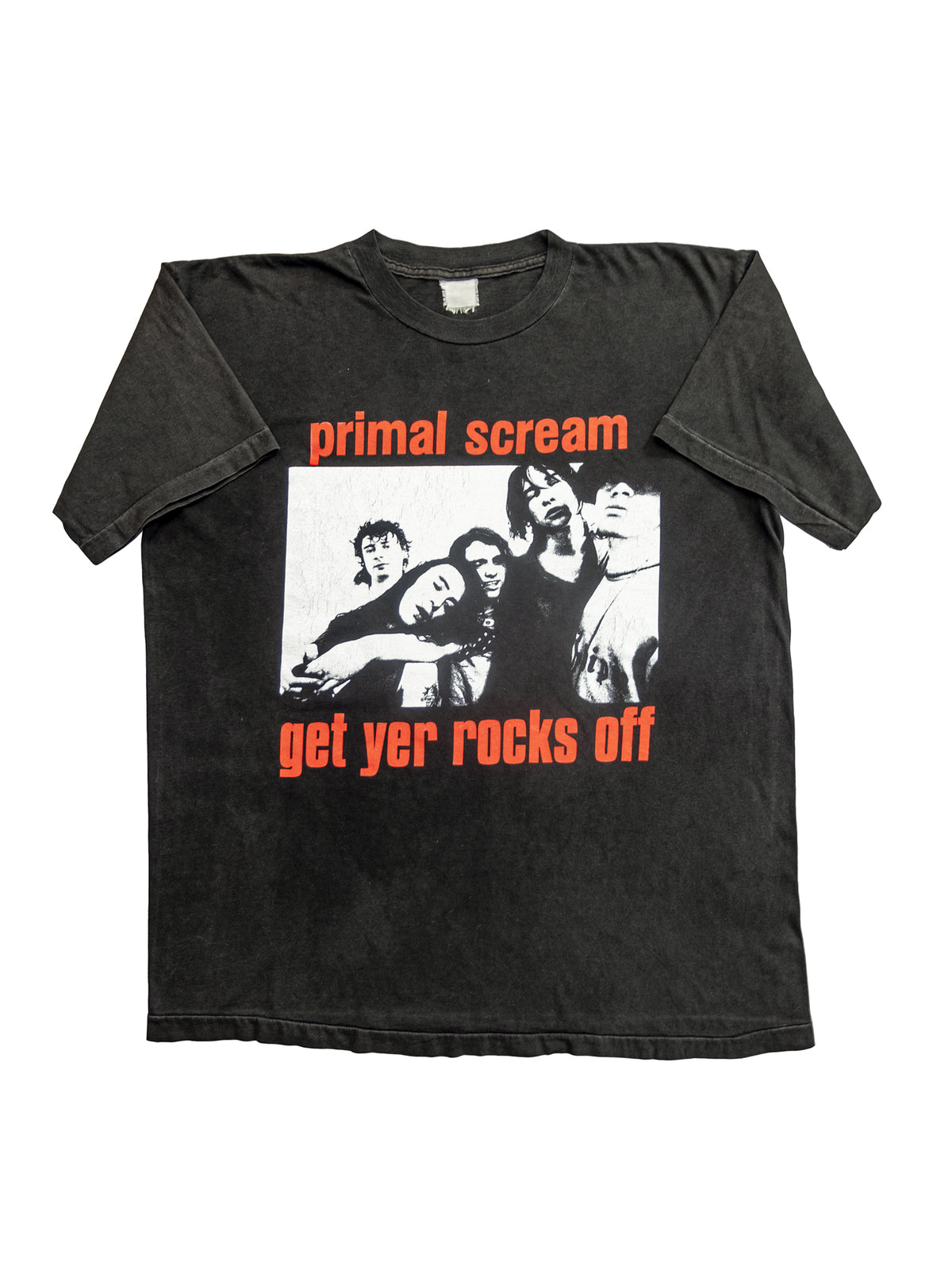 Sweat à Capuche Unisexe PRIMAL SCREAM - GET YOUR ROCKS OFF - Non Officiel - Neuf
