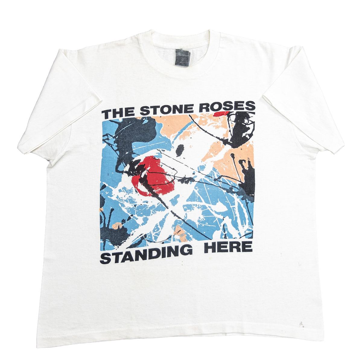 １週間限定出品 The Stone Roses T-shirt The Stone Roses, 'Standing Here', 1989 Matthew Cummins Collection